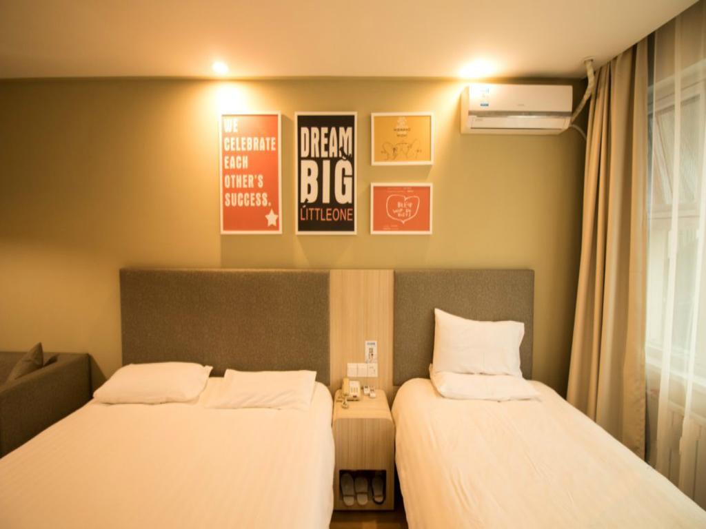 Hanting Hotel Tianjin Binjiang Road Exterior foto