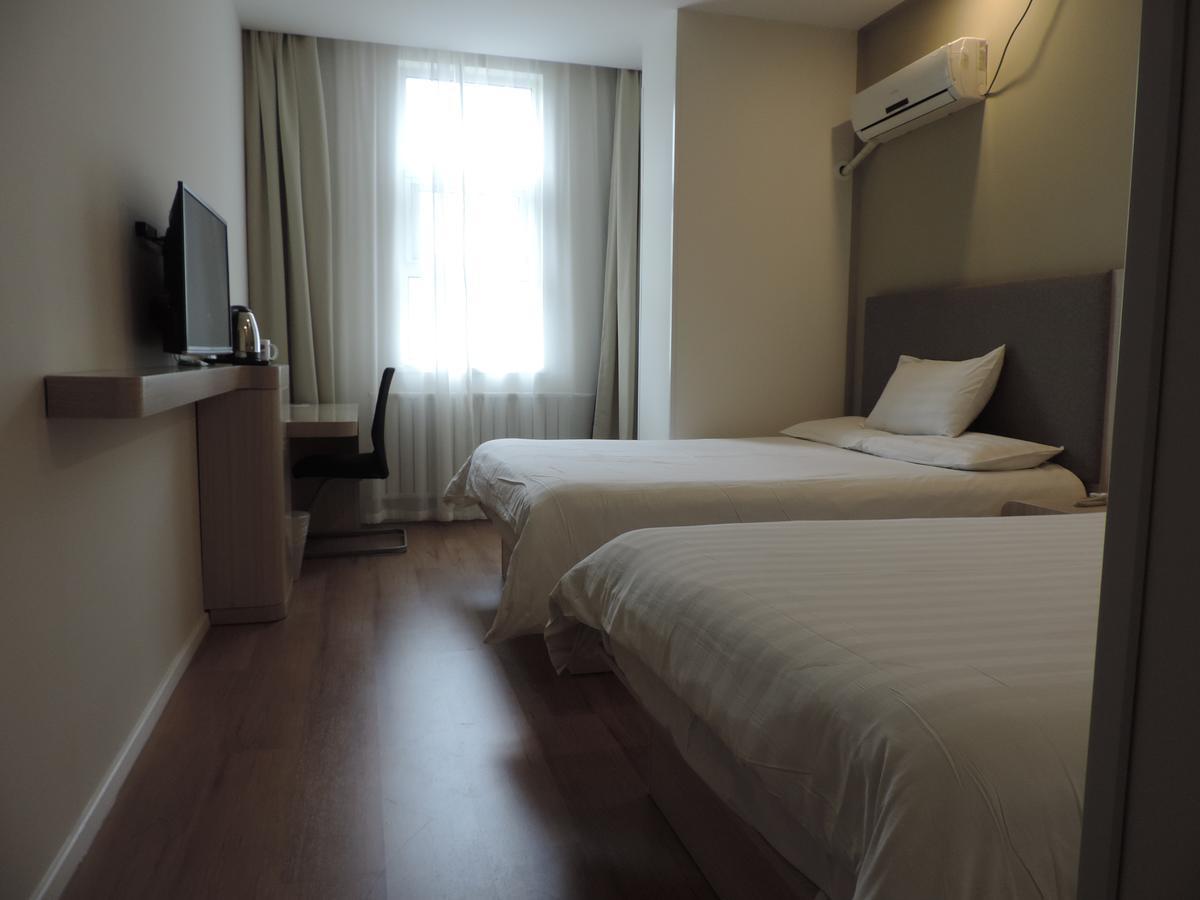 Hanting Hotel Tianjin Binjiang Road Exterior foto